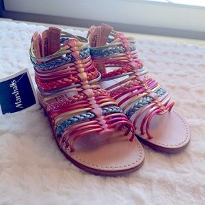 Seychelles Toddler Girl Size 9 Colorful Summer Sandals NWT